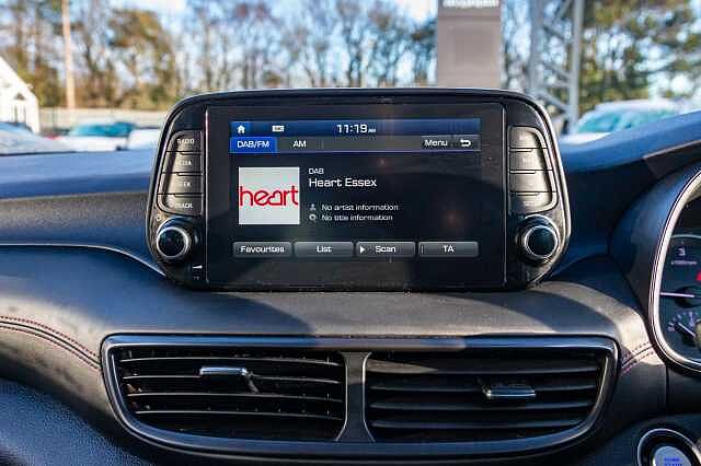 Hyundai TUCSON 5Dr 1.6CRDi (136ps) N Line 48V Hybrid Red