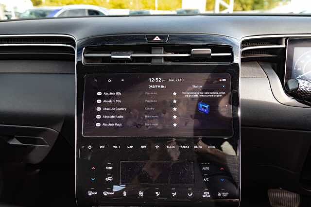 Hyundai TUCSON 1.6 TGDi Hybrid 230 SE Connect 5dr 2WD Auto Silver