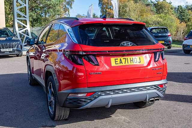 Hyundai TUCSON 1.6 TGDi Hybrid 230 Premium 5dr 2WD Auto Red