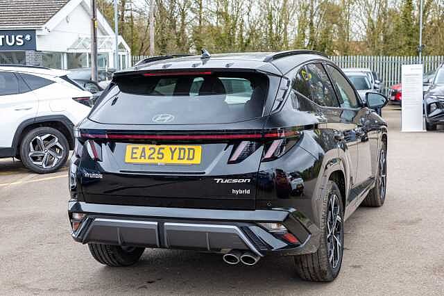 Hyundai TUCSON 1.6T Hybrid N Line S 5dr Auto Black