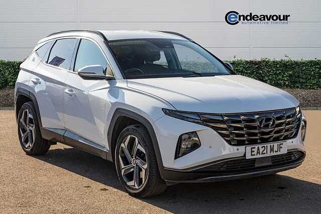 Hyundai TUCSON 1.6 TGDi Hybrid 230 Premium 5dr 2WD Auto White