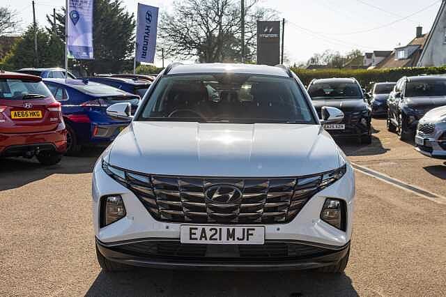 Hyundai TUCSON 1.6 TGDi Hybrid 230 Premium 5dr 2WD Auto White