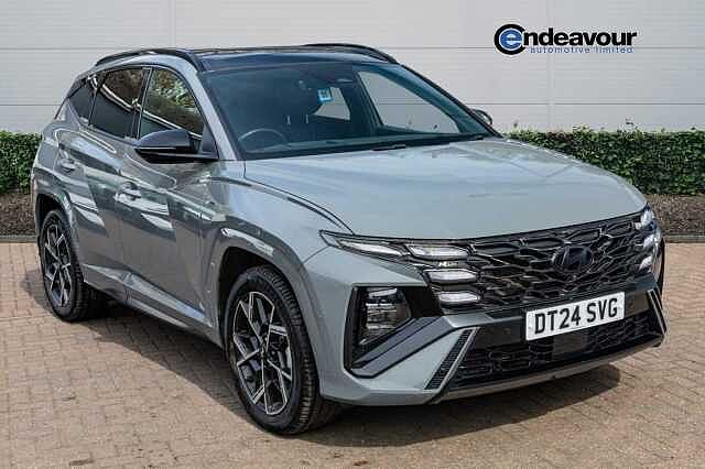 Hyundai TUCSON 1.6T Hybrid N Line S 5dr Auto Grey