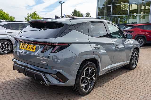 Hyundai TUCSON 1.6T Hybrid N Line S 5dr Auto Grey