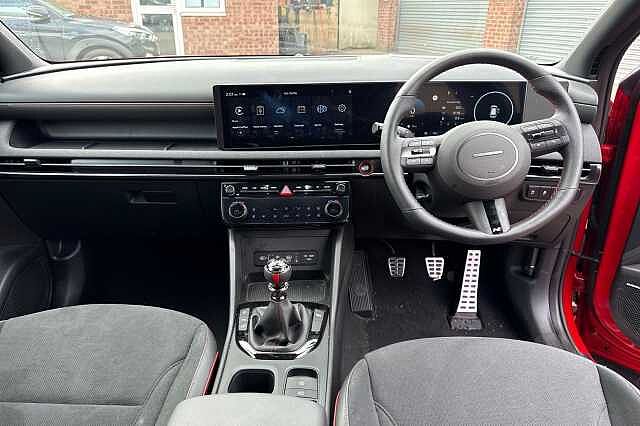 Hyundai TUCSON 1.6T 150 N Line S 5dr Red
