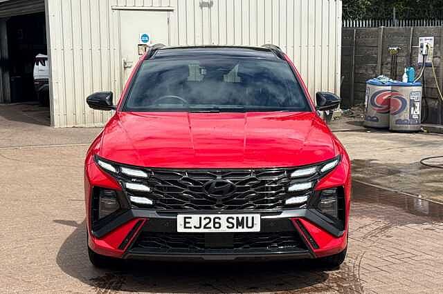 Hyundai TUCSON 1.6T 150 N Line S 5dr Red